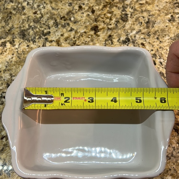 De Silva Terracotta 5.5” square casserole baking dish set of 2 made in Italy - Picture 4 of 4